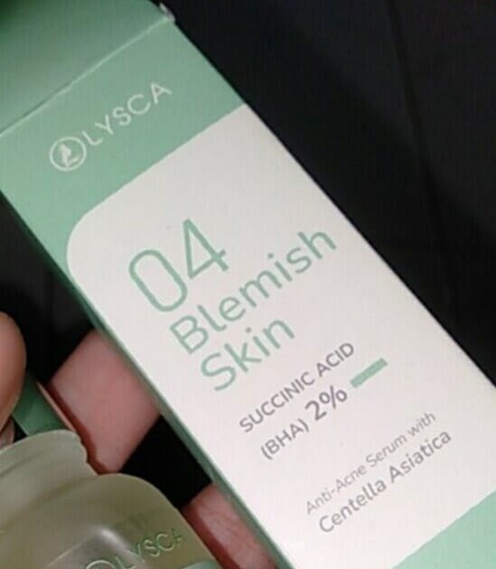 Lysca Blemish Skin Anti Acne Serum with Succinic Acid 2%
