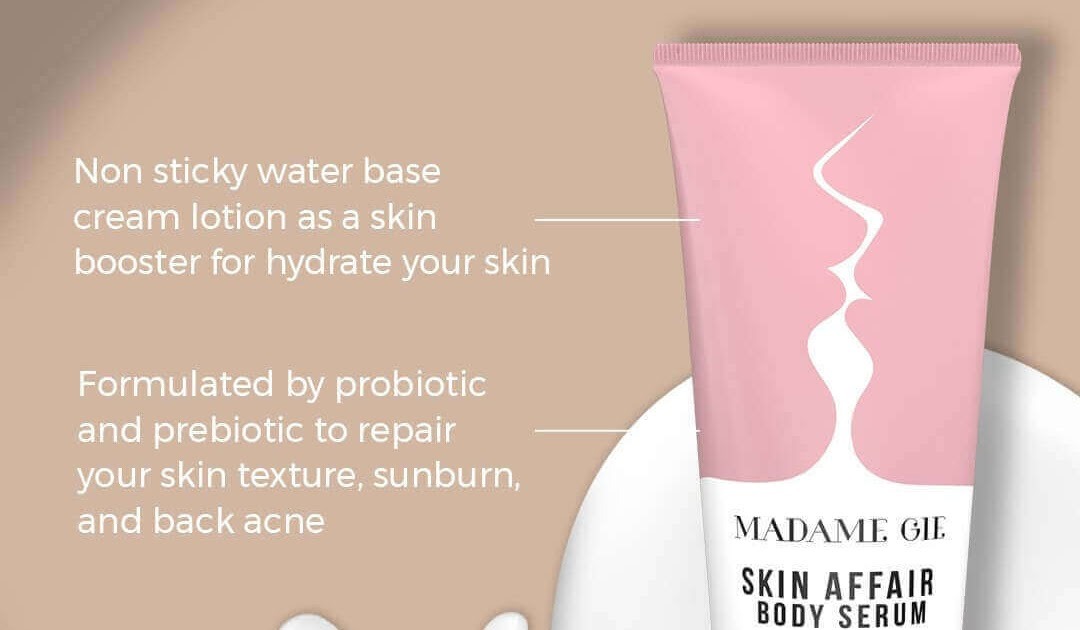 Madame Gie Skin Affair Body Serum with Probiotic & Prebiotic