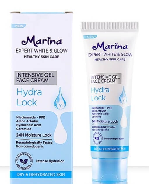 Marina Expert White & Glow Intensive Gel Face Cream