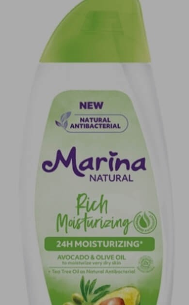 Marina Natural Antibacterial Rich Moisturizing Hand Body Lotion