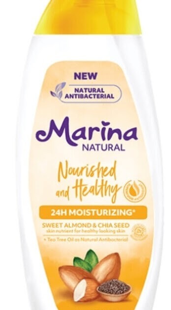 Marina Natural Nourished and Healthy Hand Body Lotion