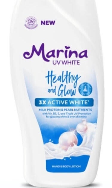 Marina UV White Healthy and Glow Hand Body Lotion