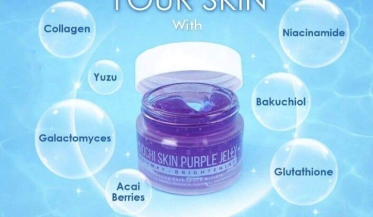 MEDGLOW Clinic MOCHI SKIN PURPLE JELLY Whitening Anti Aging