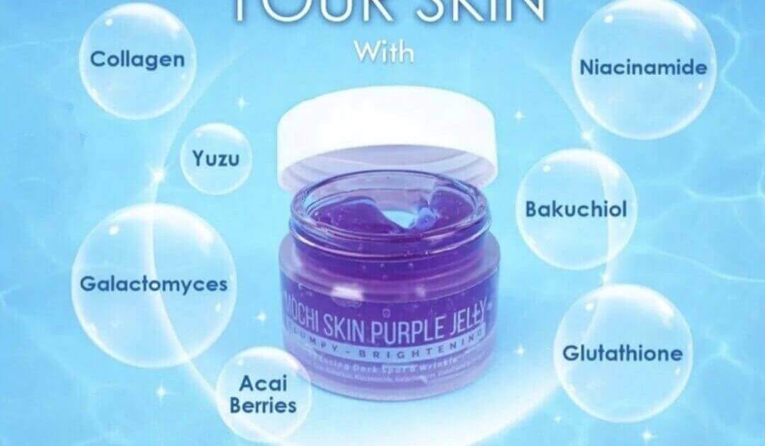 MEDGLOW Clinic MOCHI SKIN PURPLE JELLY Whitening Anti Aging