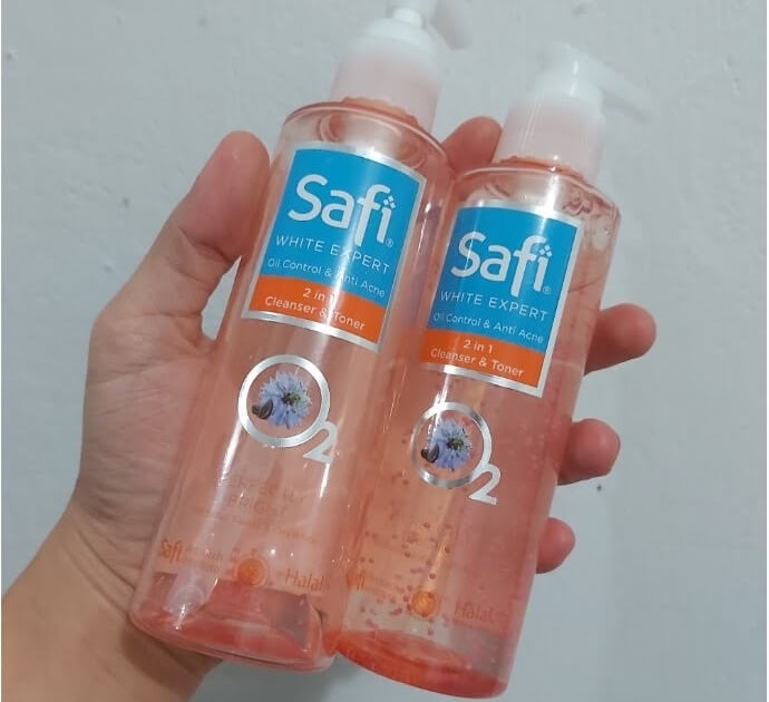Membahas Ingredients Safi White Expert Oil Control & Anti Acne 2 in 1 Cleanser and Toner