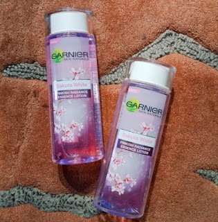[Mengulas] Ingredients Garnier Sakura White Pinkish Radiance Essence Lotion
