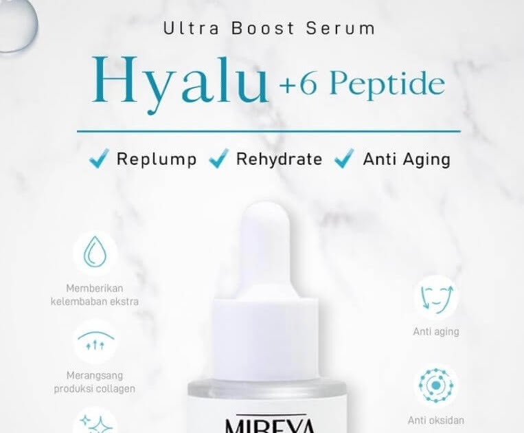 Mireya Ultra Boost Serum Hyalu +6 Peptide