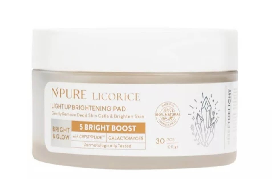 N'Pure Licorice Light Up Brightening Pad Ingredients