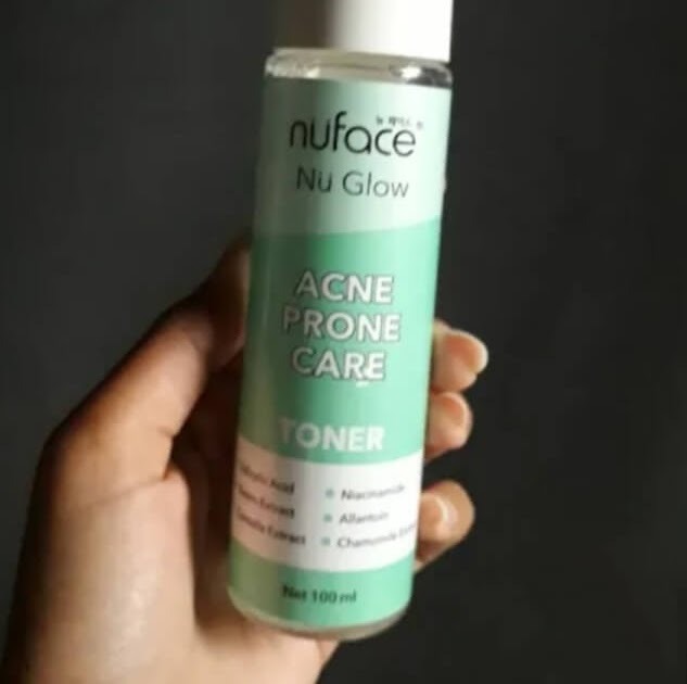 Nuface Nu Glow Acne Prone Care Toner