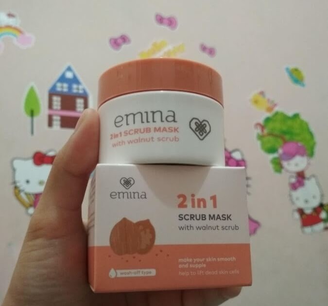 Penjelasan Ingredients Emina 2-in-1 Scrub Mask