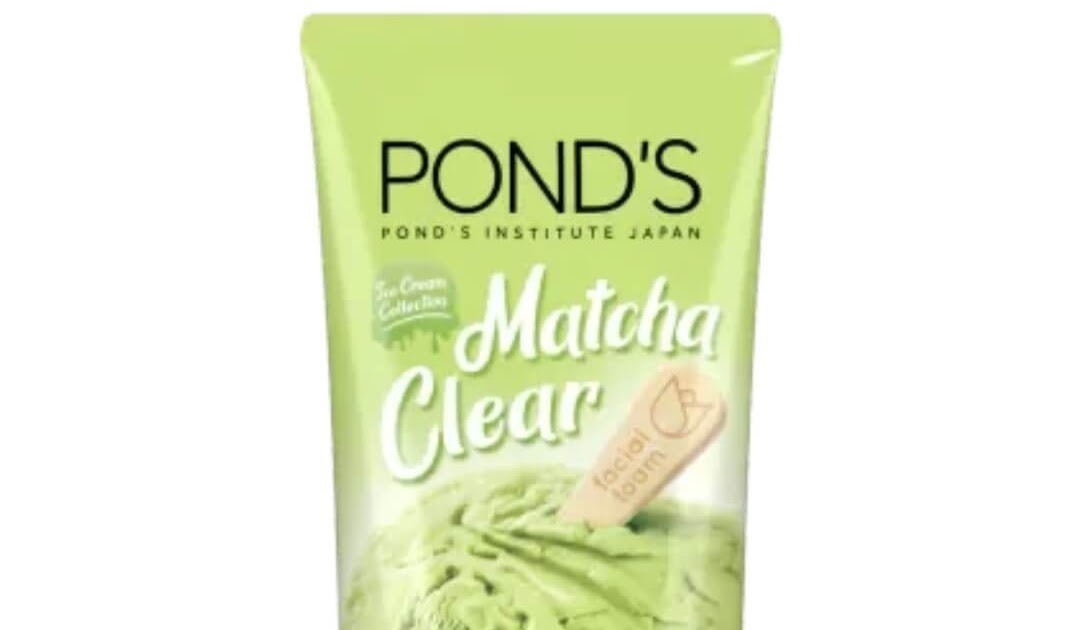 Ponds Matcha Clear Facial Foam Ice Cream Collection