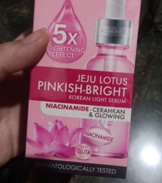 Rojukiss Jeju Lotus Pinkish Bright Serum