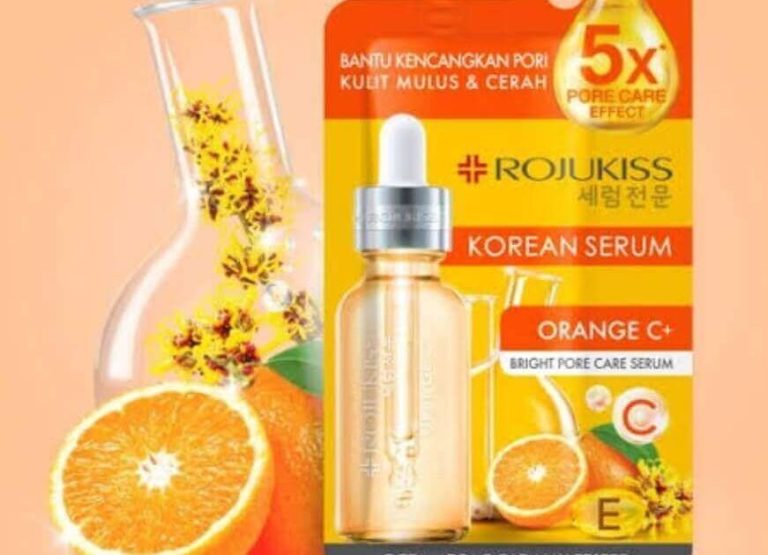 Rojukiss Orange C+ Bright Pore Care Korean Light Serum