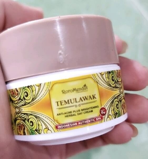 Roro Mendut Temulawak Anti-acne Plus Brightening Day Cream