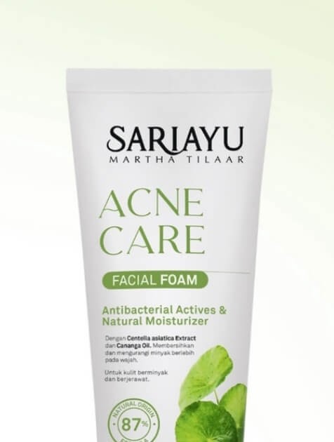 Sariayu Acne Care Facial Foam Ingredients