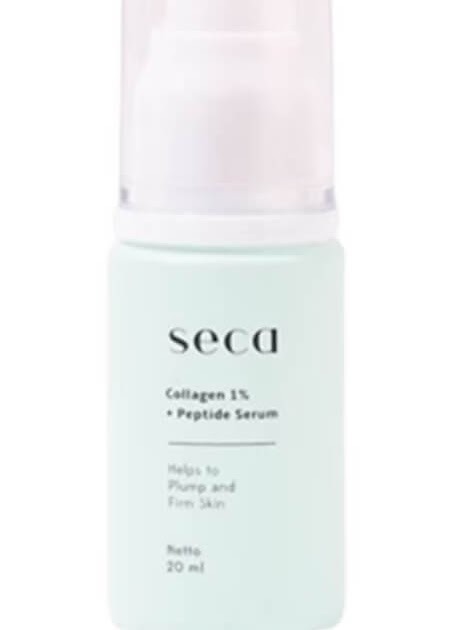 SECA Collagen 1% + Peptide Serum Ingredients