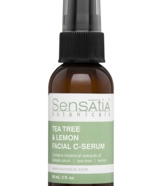 Sensatia Botanicals Tea Tree Lemon Facial C Serum