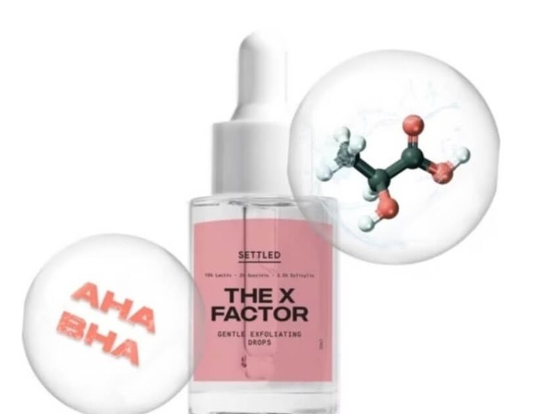 Settled the x-factor gentle Exfolliating drops