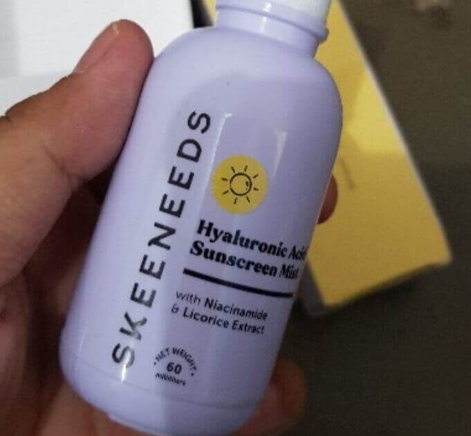 SKEENEEDS Hyaluronic Acid Sunscreen Mist SPF 35