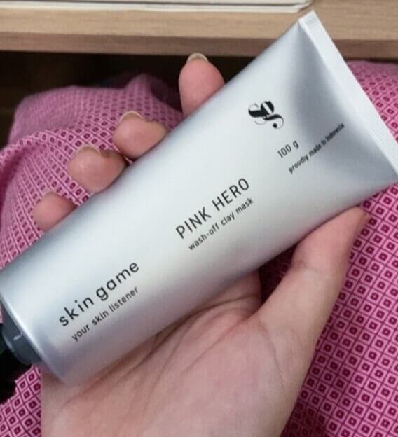 Skin Game Pink Hero Clay Mask