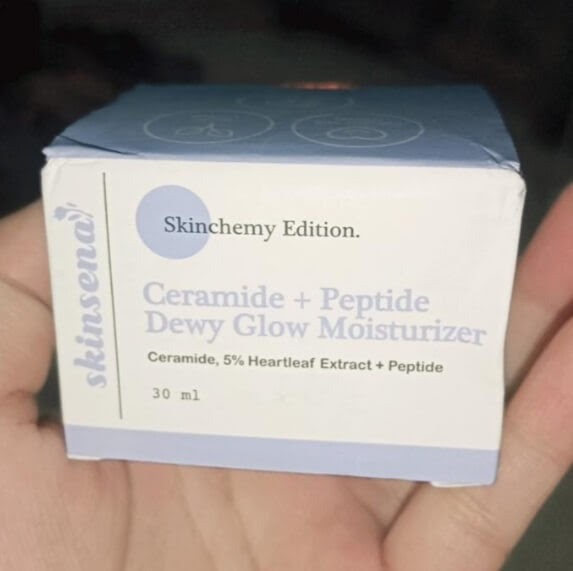 Skinsena Ceramide Peptide Dewy Glow Moisturizer
