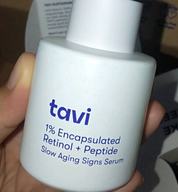 TAVI 1% Encapsulated Retinol + Peptide Slow Aging Signs Serum Ingredients