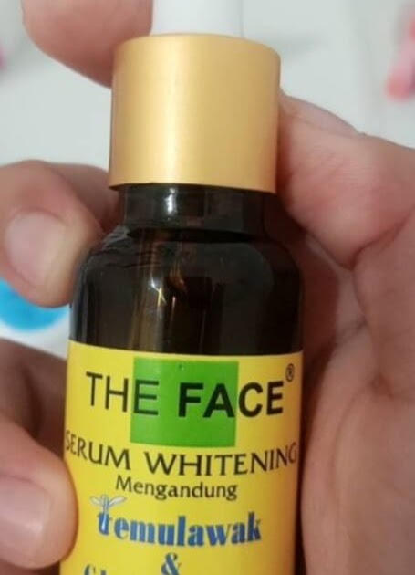 THE FACE Temulawak Whitening Serum with Glutathione