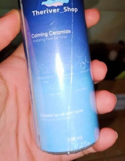 Theriver Shop Calming Ceramide Hydrating Essence Toner
