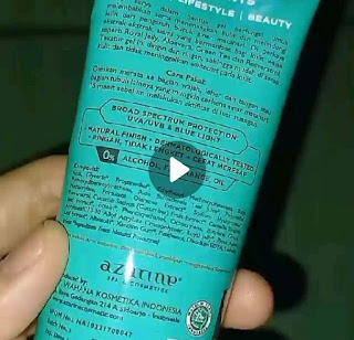 [[Update]] Cek Ingredients Azarine Hydrasoothe Sunscreen Gel fragrance free
