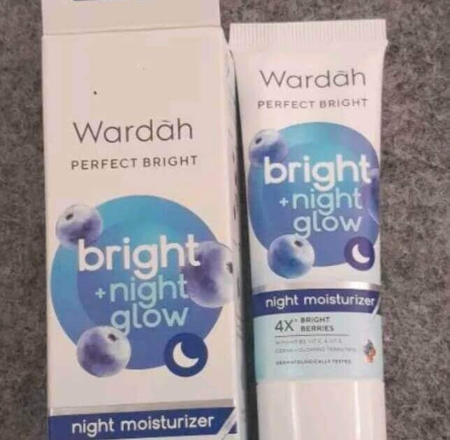 Wardah Perfect Bright Night Glow Moisturizer