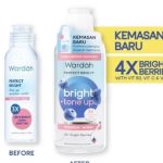 Wardah Perfect Bright + Tone Up Micellar Water Formula baru Ingredients