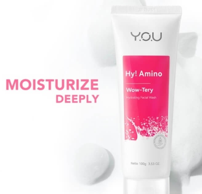 You Hy! Amino Wow-Tery Hydrating Facial Wash