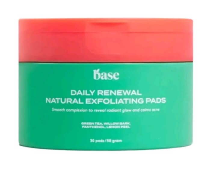 Base Daily Renewal Natural Exfolliating Pads