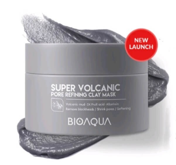 Cek Ingredient Bioaqua Super Volcanic Pore Refining Clay mask