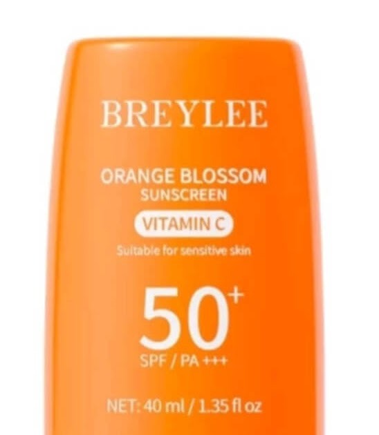 Cek Ingredient Breylee Orange Blossom Sunscreen with Vitamin C SPF 50+ PA++++