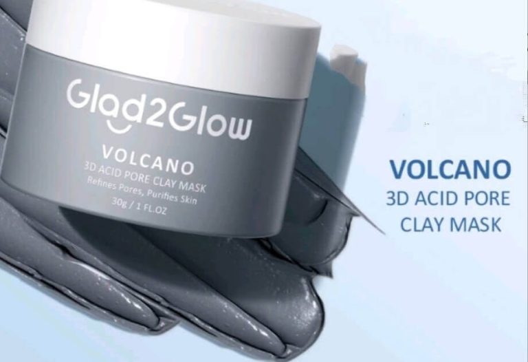 Cek Ingredient Glad2Glow Volcano Clay Mask Kemasan Jar
