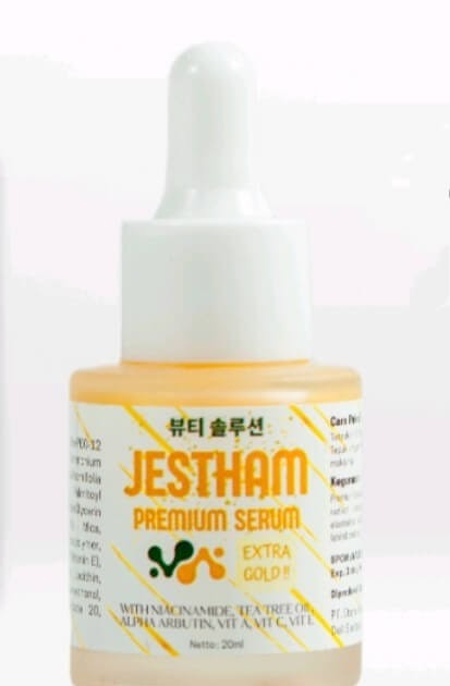 Cek Ingredient Jestham Skincare Serum Premium Gold