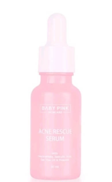 Cek Ingredients Baby Pink Acne Rescue Serum