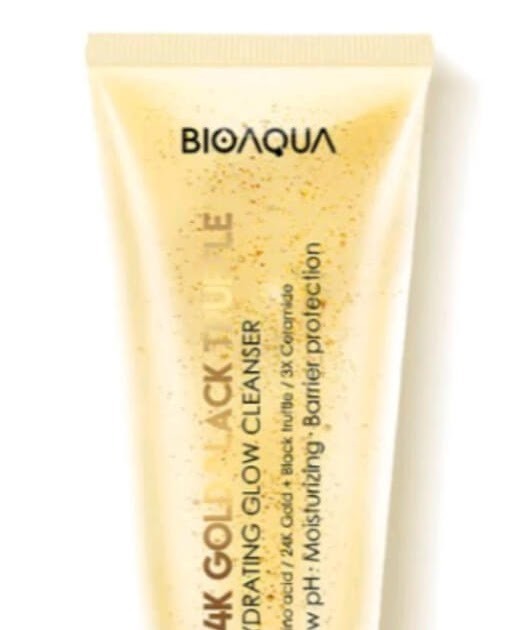 Cek Ingredients Bioaqua 24K Gold Black Truffle Low pH Cleanser