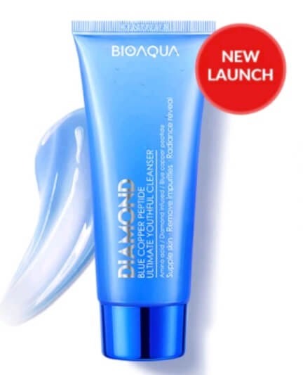 Cek Ingredients BioAqua Blue Copper Peptide Ultimate Youthful Cleanser