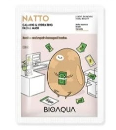 Cek Ingredients Bioaqua Natto Sheet Mask