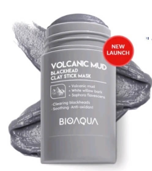 Cek Ingredients Bioaqua Volcanic Mud Blackhead Clay Stick Mask