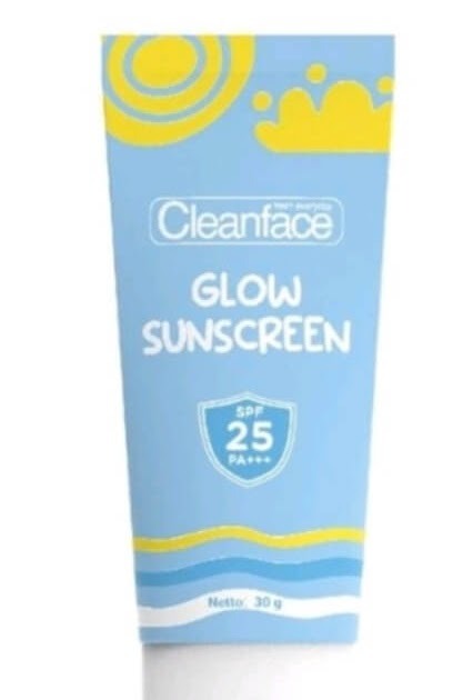 Cek Ingredients Cleanface Glow Sunscreen