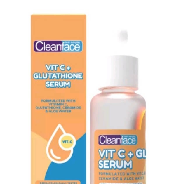 Cek Ingredients Cleanface Vit C + Glutathione Serum