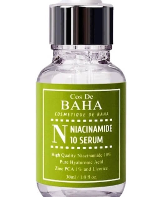 Cek Ingredients Cos De BAHA Niacinamide 10% + Zinc 1% Serum for Face