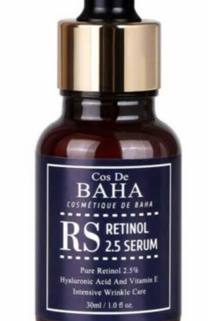 Cek Ingredients Cos De BAHA Retinol 2.5 Facial Serum