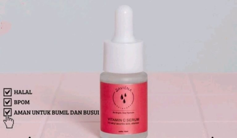 Cek Ingredients Daviena Skincare Serum Glowing Vitamin C
