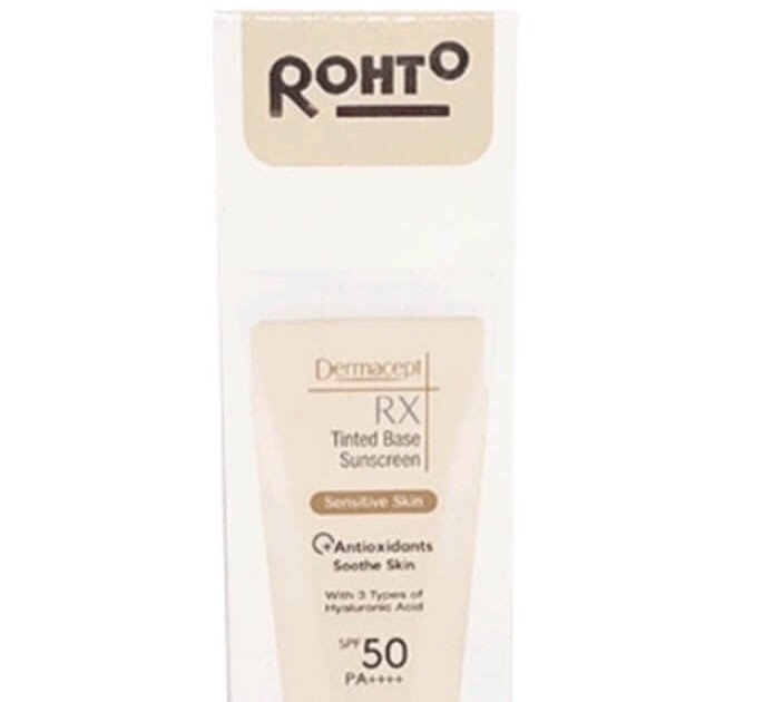 Cek Ingredients Dermacept RX Tinted Base Sunscreen Sensitive Skin SPF 50 PA++++