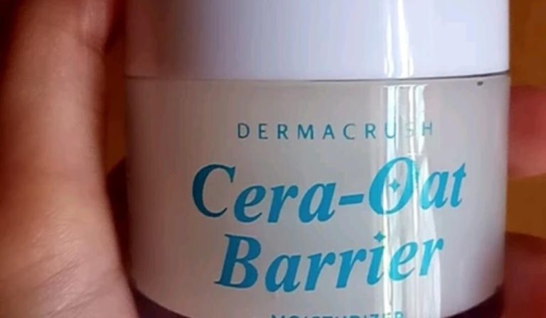 Cek Ingredients Dermacrush Cera-Oat barrier Moisturizer