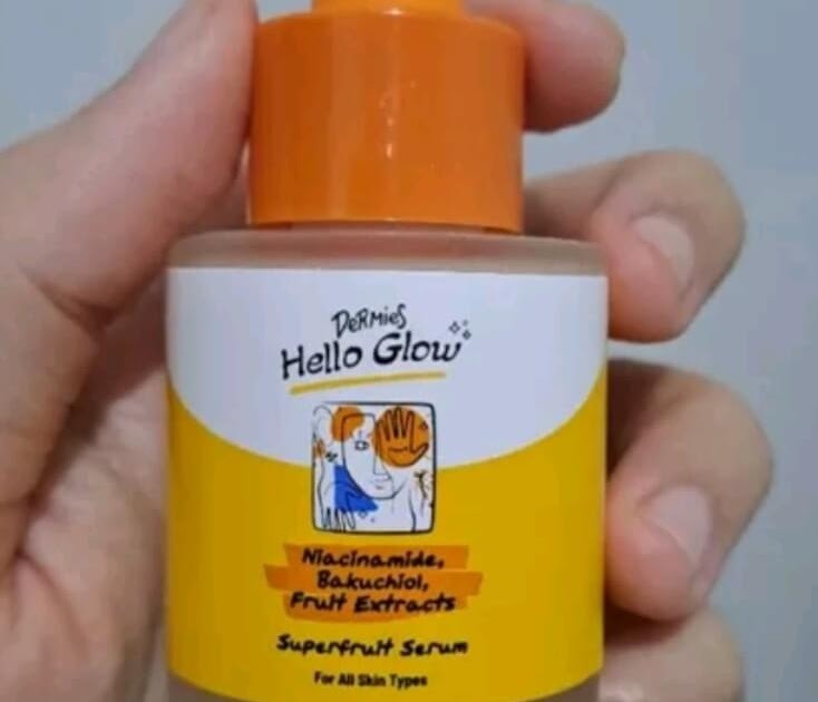 Cek Ingredients DERMIES Hellow Glow Superfruit Serum